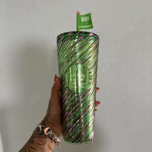 Starbucks Wicked Green and Pink Tumbler Target Exclusive